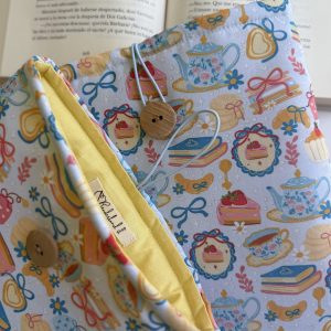 Book Lover - Funda de tela para libros